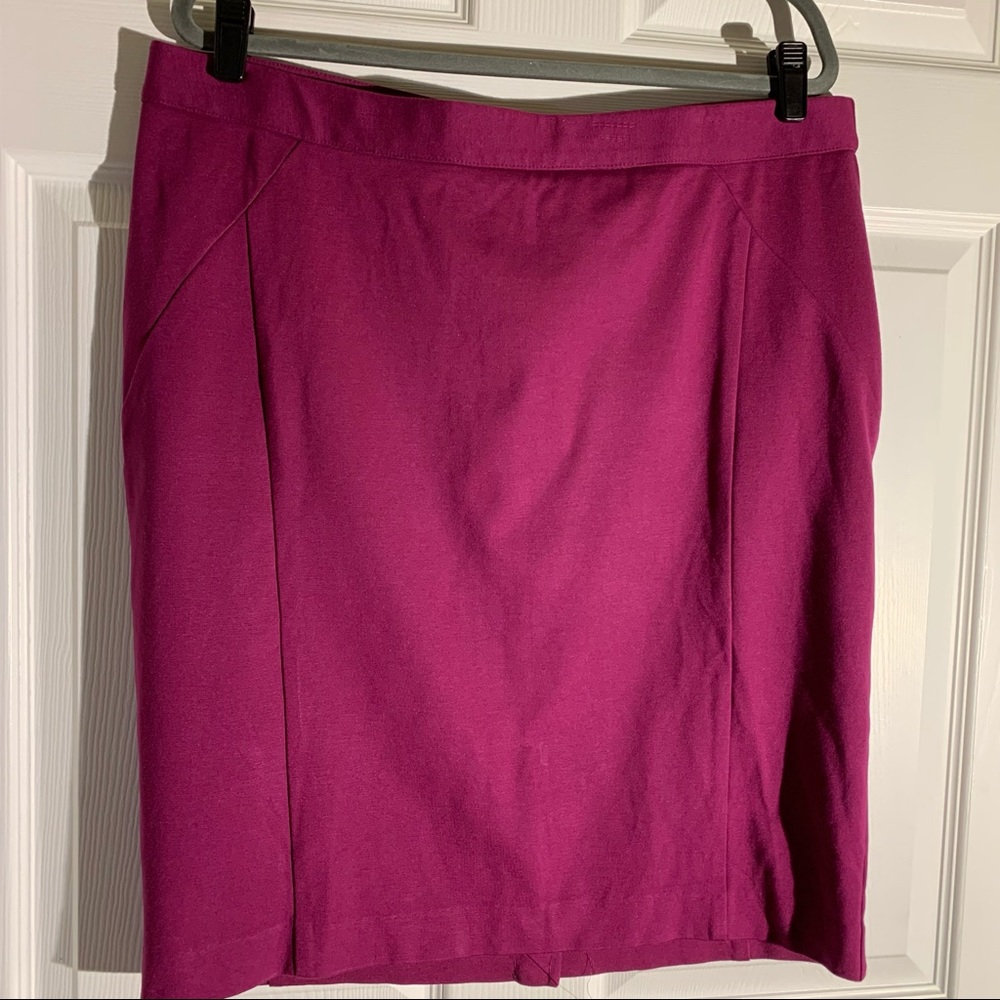 Lane Bryant NWOT Plum Stretch Skirt Size 16